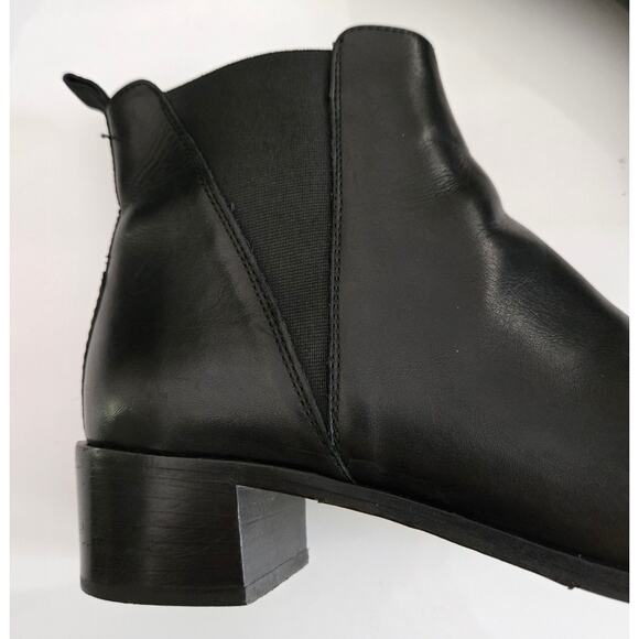 Acne Studios The Jensen Black Leather Chelsea Boot, Size EU 41 - US 11 - Picture 5 of 11